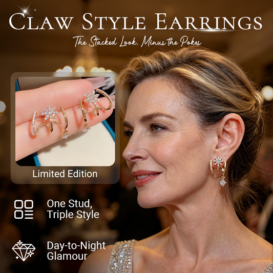 ✨🦞 Affordable Luxury Claw Earrings – Stylish and Eye-Catching – Pay on Delivery 💎✅
