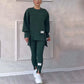 Nyhet! Casual sweatshirt-leggingssett for kvinner – Komfort og stil i ett sett ✨👚🌸