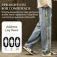💥⏳HOT SALE🎁Løse, rette jeans for menn👖💥-7
