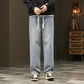 💥⏳HOT SALE🎁Løse, rette jeans for menn👖💥-13