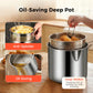🍳✨ Commercial grade 304 stainless steel multi-function fryer (Frying, Frying, Toasting) 🍟🍤