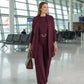 ⏳Tidsbegrenset spesialtilbud⏰Elegant 3-delt sett med lang cardigan, topp og bukse💞-4