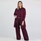 ⏳Tidsbegrenset spesialtilbud⏰Elegant 3-delt sett med lang cardigan, topp og bukse💞-16