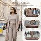 ⏳Tidsbegrenset spesialtilbud⏰Elegant 3-delt sett med lang cardigan, topp og bukse💞-1