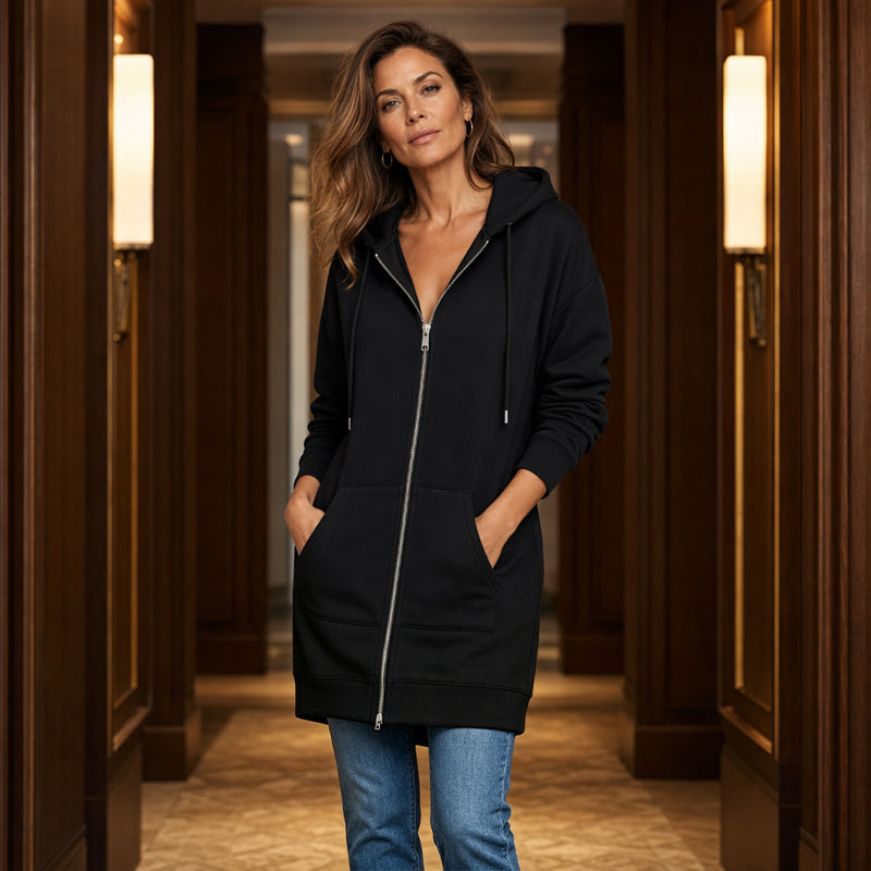 🔥✨Fleece-hettegensere med glidelås for damer-7