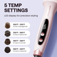 ⏳⚡💨 2-in-1 Volumizing Curling Brush – Tames Frizz + Adds Volume at the Roots – Pay on Delivery 🧴🚚💕