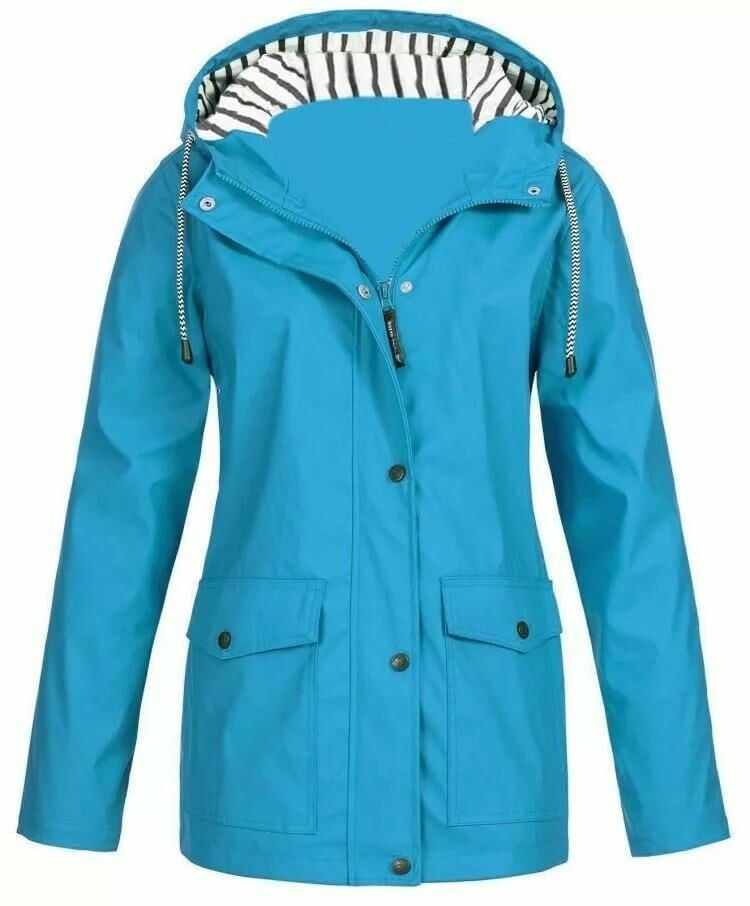 🏞️HOT SALE 49 % RABATT 🔥Vanntett og vindtett jakke for kvinner💦-4