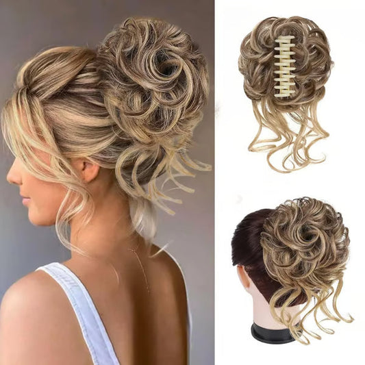 💜 Knotted Hairpiece – Natural Volume, Instantly Creates a High Crown – Cash on Delivery 👑✅