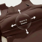 Termiske tank-topper med U-hals og innebygd BH for kvinner-7