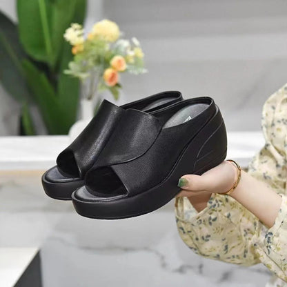 ⏰️📦 Comfortable Wedge Sandals – Simple and Elegant Style – Pay on Delivery 👡✅