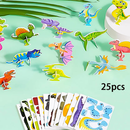🦖📦 Educational 3D Dinosaur Puzzle – Develops Creativity and Spatial Thinking – Pay on Delivery 🧩✅