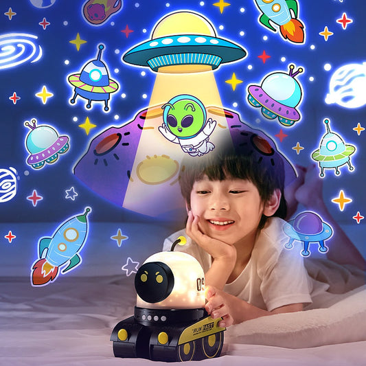 💝最高の贈り物💝ロボット星投影ランプ📢
