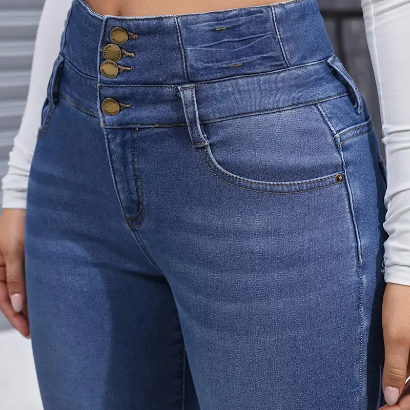 Varma casual jeans for damer-4