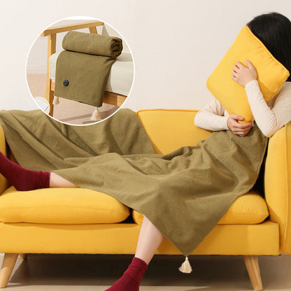 携帯用ソフトジッパー式電気毛布ショール