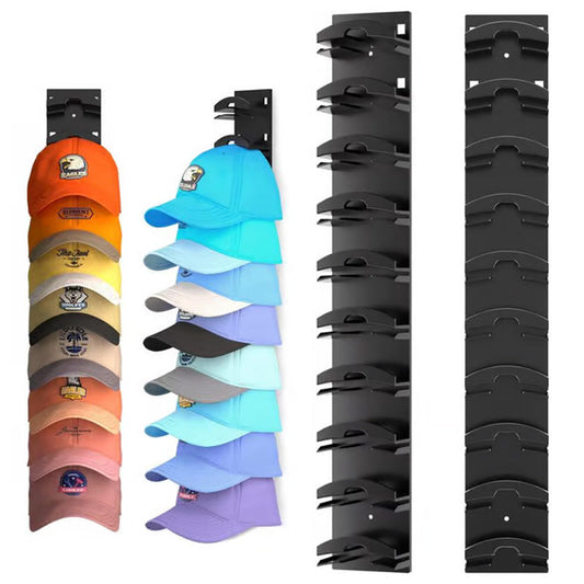 🧢多段式キャップ収納ラック 2WAY取り付けでスッキリ収納 インテリアにもなる整理術