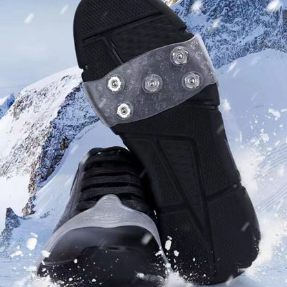 Universelle 5-tenners isblokker for sko og støvler – Sklisikker komfort på vinteren ✨👢❄️
