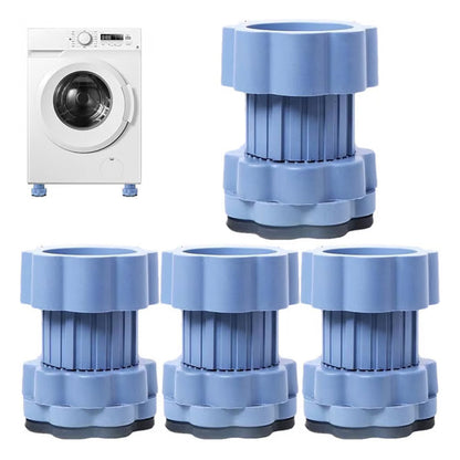 🔧 Universal Washing Machine Pads – 4 pcs | Raise, Anti-Vibration, Non-Slip, Floor Protection ✨