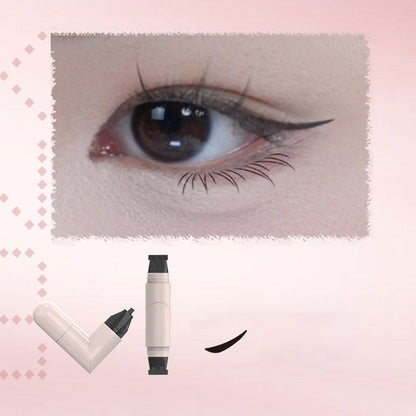 🔥 Buy 1 Get 1 FREE 🔥 Integrated Rotating Eyeliner Stamp – Easy precision, waterproof & smudge-proof ✨