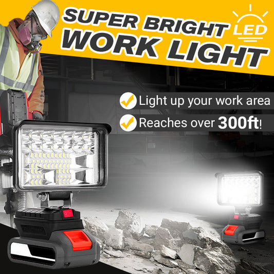 🔦💡 Prenosna LED delovna luč z visoko svetlostjo | 3-stopenjska zatemnitev - plačilo po dostavi ✨✅