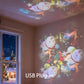 🥳💞 Rotating LED Projector Light – Gentle Lighting to Help You Sleep – Pay on Delivery 🌙✨🏠