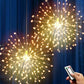 ☀️🎆 Solar Firework String Lights – Auto On/Off, Waterproof LED for Yard, Patio & Parties 🎉✨
