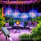 ☀️🎆 Solar Firework String Lights – Auto On/Off, Waterproof LED for Yard, Patio & Parties 🎉✨