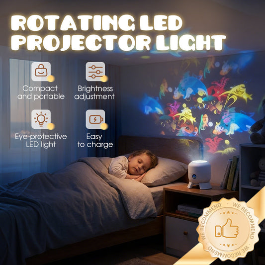 LED прожектор с динамично осветление