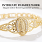 📿🌸 Elegant Openwork Virgin Mary Bracelet – Exquisitely Carved – Pay on Delivery ✨✅