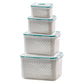 🥗💧 2-in-1 Drain & Storage Container | Wash & Drain + Airtight Storage – Pay on Delivery ✅