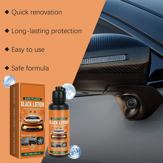 ⏳⏰ Car Plastic Restoration Kit – One-Wipe Shine, UV Protection – Pay on Delivery 🚗✅