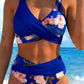 🌺👙 Floral High-Waisted Bikini Set – Flattering and Slimming, Sweet Vacation Style – Pay on Delivery ✨✅