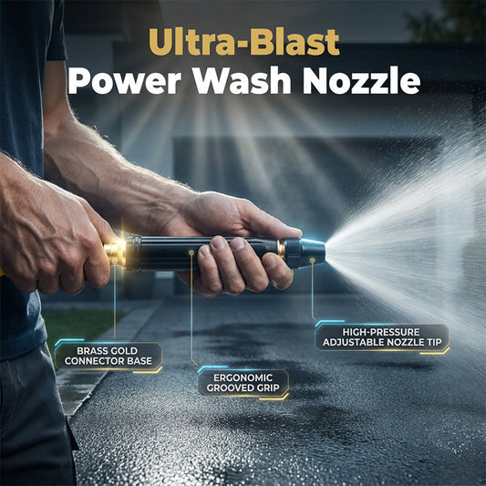 🔥🥰 High-Pressure Alloy Water Jet Nozzle – Multiple Pressure Settings, Versatile Cleaning – Cash on Delivery 💧✅