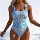⏰🔥 Women's Modern Printed One-Piece Swimsuit – Slimming and Pushing-Up – Pay on Delivery 🩱✅