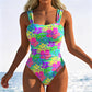 ⏰🔥 Women's Modern Printed One-Piece Swimsuit – Slimming and Pushing-Up – Pay on Delivery 🩱✅