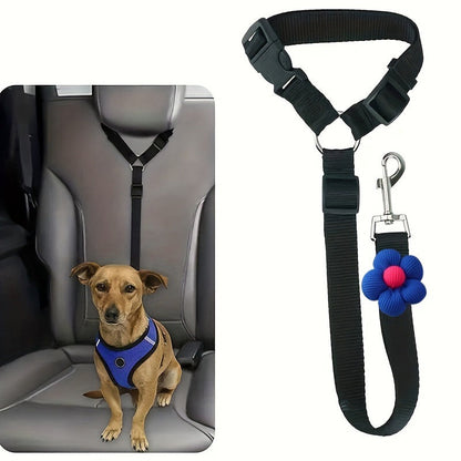 🐕🚗 2 в 1 колан за кучета + каишка – Една каишка, две приложения, за по-безопасно пътуване – Плащане при доставка ✨✅