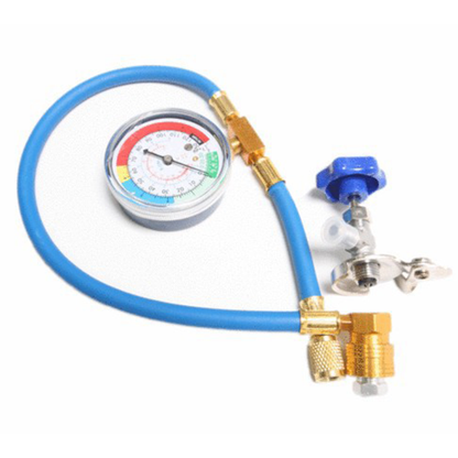 🔧💨📊 Súprava na doplnenie klimatizácie do auta/domu – hadica odolná voči výbuchu + poistný ventil – platba na dobierku ❄️💪