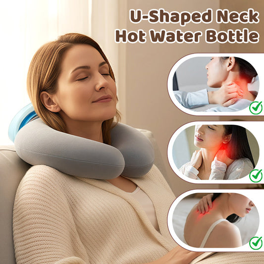 🦢💧 U-shaped Neck and Shoulder Water Bag – Relieves Neck Pain – Pay on Delivery ✅
