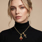 ❤️🌹 Sacred Heart Rose Cross Pendant Necklace – Exquisitely Detailed – Cash on Delivery ✨✅