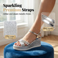 👡🌬️ Women's Open-Toe Ankle-Strap Wedge Sandals – Height-Enhancing & Comfortable – Pay on Delivery ✨✅