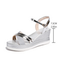 👡🌬️ Women's Open-Toe Ankle-Strap Wedge Sandals – Height-Enhancing & Comfortable – Pay on Delivery ✨✅