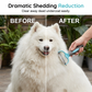 🐾🧹 Double-Sided Pet Shedding Brush (For Cats and Dogs) – One side removes loose hair, the other detangles – Pay on Delivery ✨✅