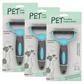 🐾🧹 Double-Sided Pet Shedding Brush (For Cats and Dogs) – One side removes loose hair, the other detangles – Pay on Delivery ✨✅