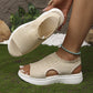 👡🌬️ Women's Breathable Knit Platform Sandals – Lightweight and Soft – Pay on Delivery ✨✅