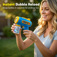 🎉🔫 Porous Glow Bubble Gun | Press to release bubbles, colorful lights – Pay on delivery ✨✅