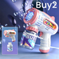 🎉🔫 Porous Glow Bubble Gun | Press to release bubbles, colorful lights – Pay on delivery ✨✅