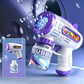 🎉🔫 Porous Glow Bubble Gun | Press to release bubbles, colorful lights – Pay on delivery ✨✅