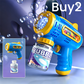 🎉🔫 Porous Glow Bubble Gun | Press to release bubbles, colorful lights – Pay on delivery ✨✅