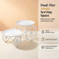 🍰✨ Two-Tier Dessert Cart | With Casters, Two-Tier Design – Cash on Delivery ✅
