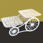 🍰✨ Two-Tier Dessert Cart | With Casters, Two-Tier Design – Cash on Delivery ✅