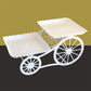 🍰✨ Two-Tier Dessert Cart | With Casters, Two-Tier Design – Cash on Delivery ✅
